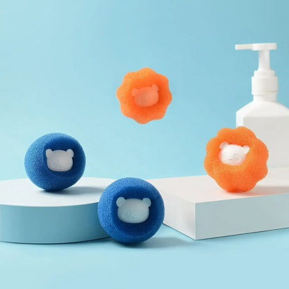 Magic Laundry Ball Set: Reusable Pet Hair Remover for Clean and Fresh Clothes